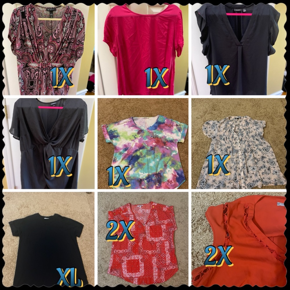 1x & 2x clothing